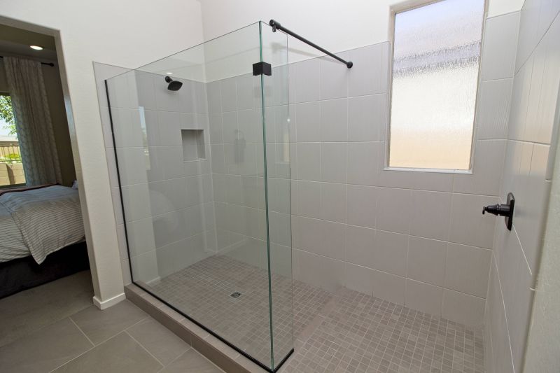 Minimalist Frameless Glass Shower