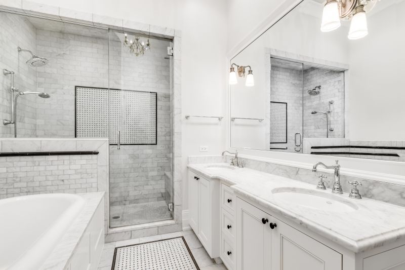 Spacious Walk-In Shower with Niche Storage